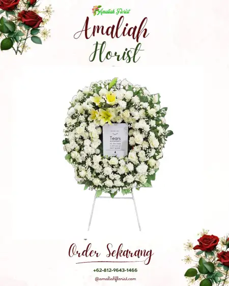 Krans Bunga Duka Canduk